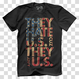 T-shirt Hoodie United States Sleeve, T-shirt transparent background PNG clipart thumbnail