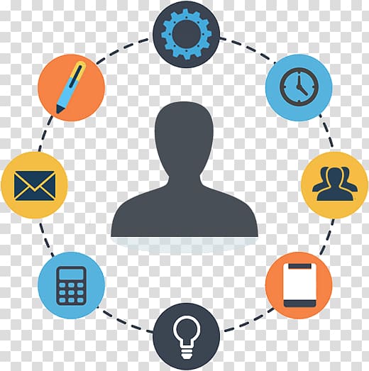 phone icons illustration, Project management Operations management Business Project manager, management transparent background PNG clipart