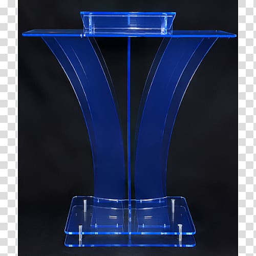 Pulpit Table Poly Glass, table transparent background PNG clipart