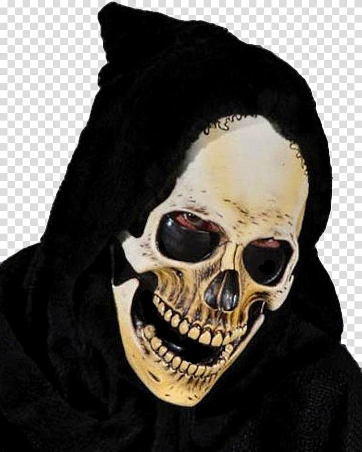 Death Mask Hood Costume Skull, others transparent background PNG clipart