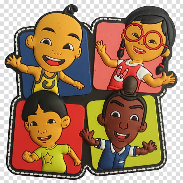 Upin & Ipin Jeng Jeng Jeng! Refrigerator Magnets Craft Magnets, Upin Ipin transparent background PNG clipart