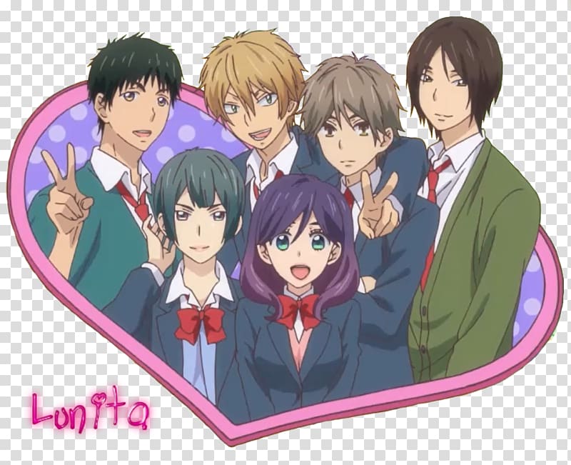 Kiss Him, Not Me Anime Yaoi fandom Chibi, Anime transparent background PNG clipart