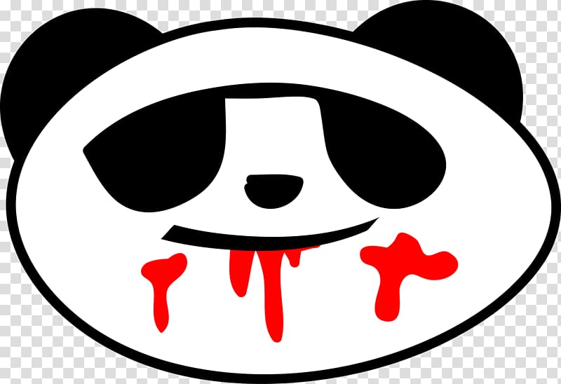 Giant panda Animal Fighting Style Killer Panda , blue evening gown transparent background PNG clipart