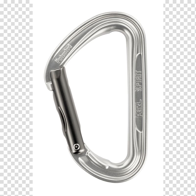 Carabiner Petzl Quickdraw Rock-climbing equipment, others transparent background PNG clipart