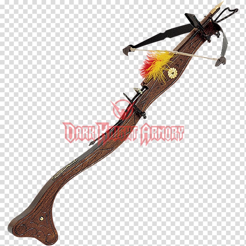 Ranged weapon Middle Ages Crossbow bolt, weapon transparent background PNG clipart