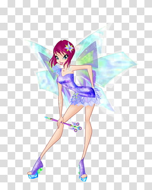 Fairy Fashion illustration Cartoon Figurine, Fairy transparent background PNG clipart thumbnail