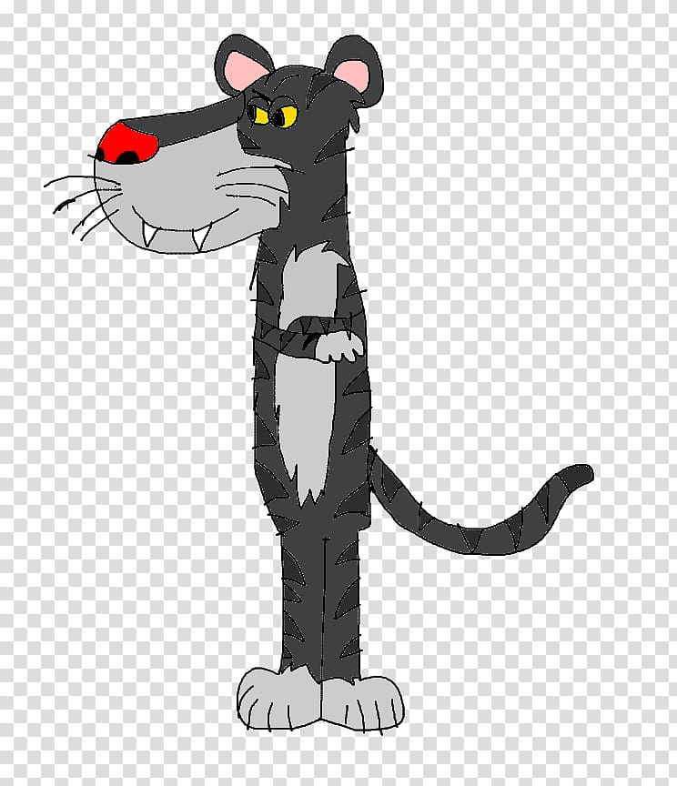 Big cat Tail Cartoon Character, Cat transparent background PNG clipart