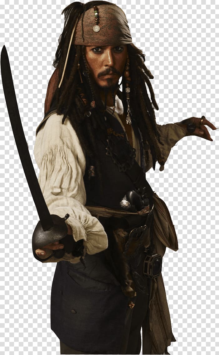 Jack Sparrow graphic, Jack Sparrow Sword Pirates Of the Caribbean transparent background PNG clipart