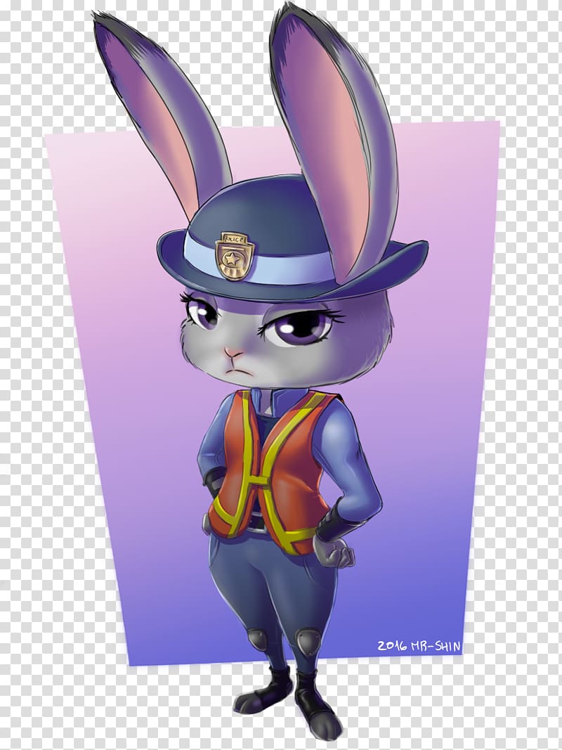 Lt. Judy Hopps Nick Wilde Animated film Fan art Rabbit, judy hopps concept art transparent background PNG clipart