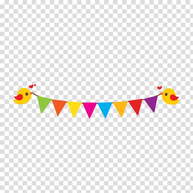 Cartoon u5f14u65d7, Hand painted flags transparent background PNG clipart