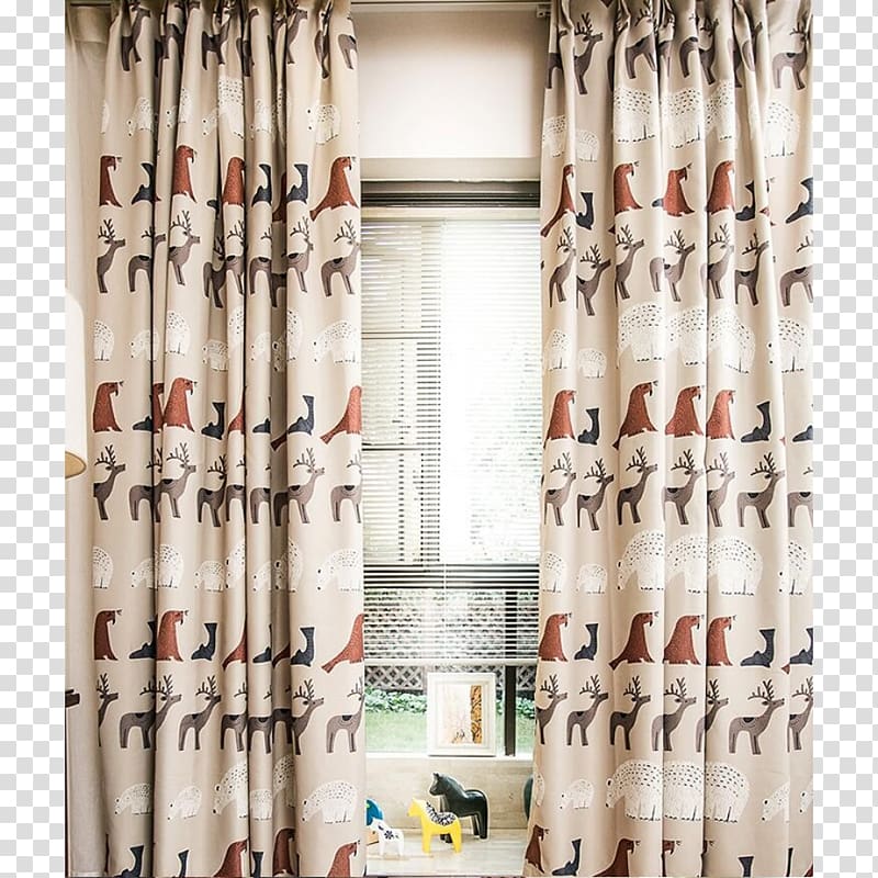 Window treatment Curtain Textile Linen, curtains transparent background PNG clipart