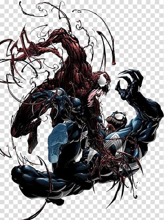 Venom Spider-Man Maximum Carnage Eddie Brock, Venom marvel transparent background PNG clipart