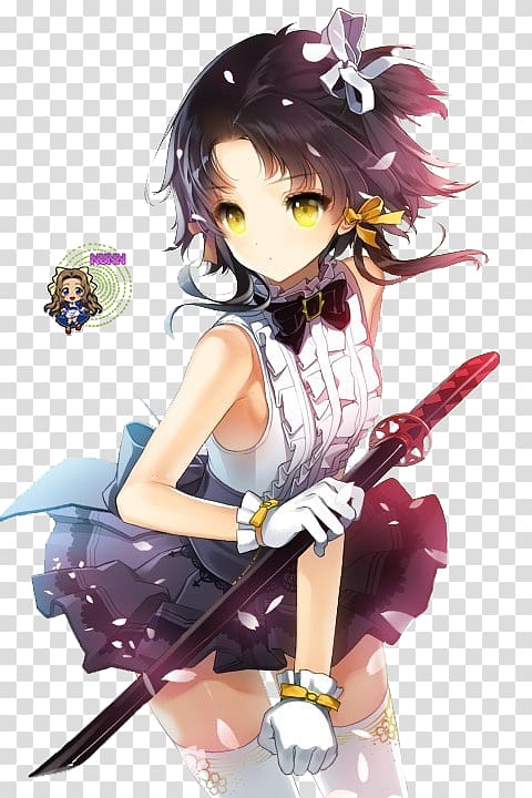 Anime Kirito Female Art Manga, Anime transparent background PNG clipart