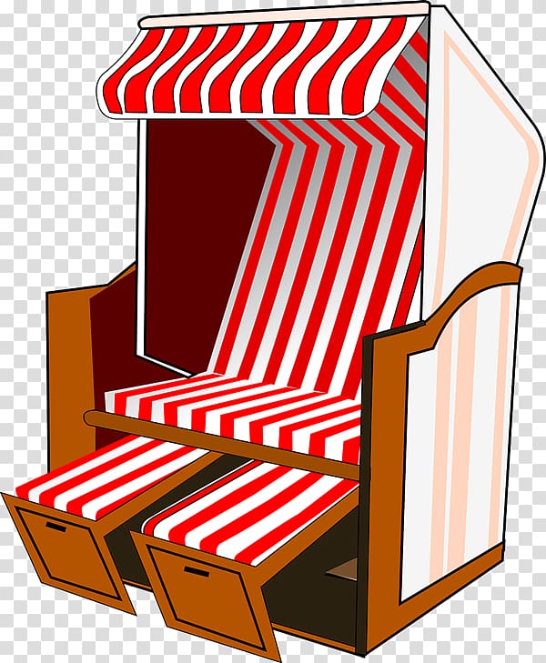 Strandkorb Beach , Beach Chair transparent background PNG clipart