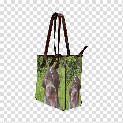 Tote bag Messenger Bags Designer Shopping, Wirehaired Pointing Griffon transparent background PNG clipart