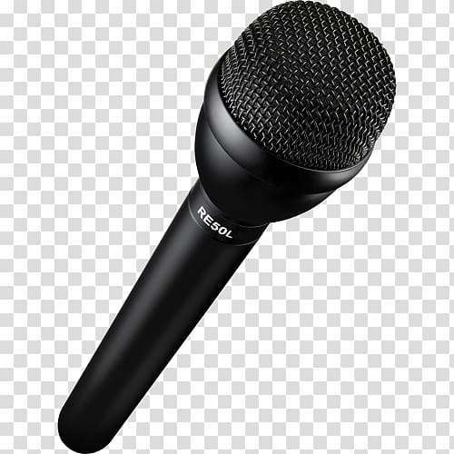 Wireless microphone Electro-Voice Broadcasting Omnidirectional antenna, microphone transparent background PNG clipart