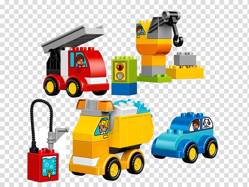 LEGO 10816 DUPLO My First Cars and Trucks Vehicle Toy, car transparent background PNG clipart