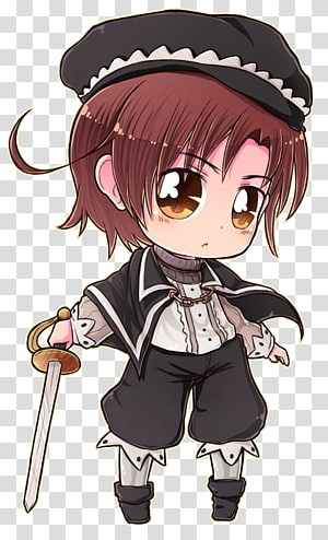 Anime Mangaka Fan art, romano transparent background PNG clipart thumbnail