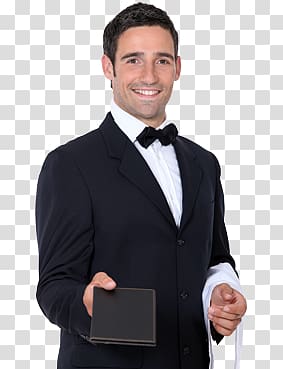 Waiter transparent background PNG clipart