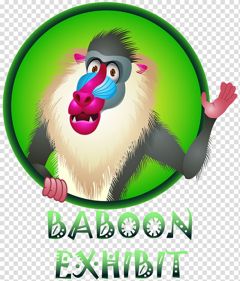 Baboons Mandrill , baboon transparent background PNG clipart