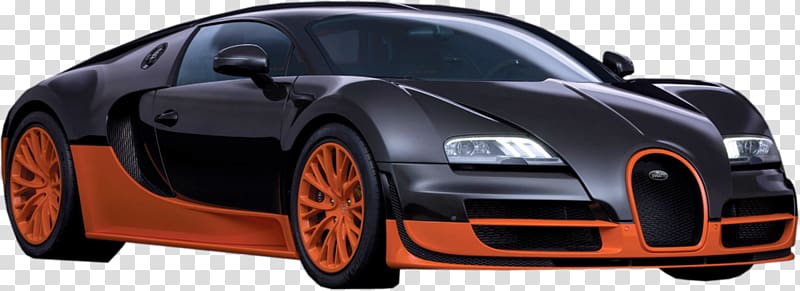 2010 Bugatti Veyron SSC Aero Car 2006 Bugatti Veyron, Fast Cars transparent background PNG clipart