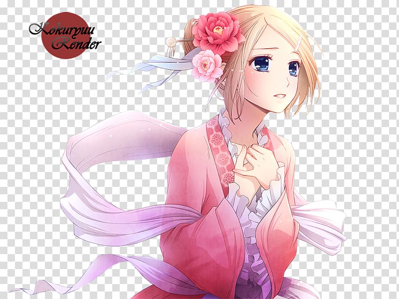 Anime Kimono Woman Manga, Anime transparent background PNG clipart