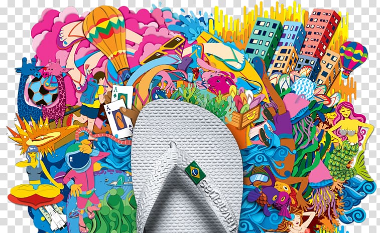 Slipper Flip-flops Havaianas Sandal Crocs, Summer Posters transparent background PNG clipart