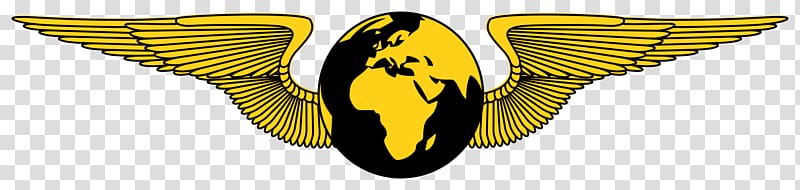 Globe Symbol Logo Av Allure, winged eagle insignia transparent background PNG clipart