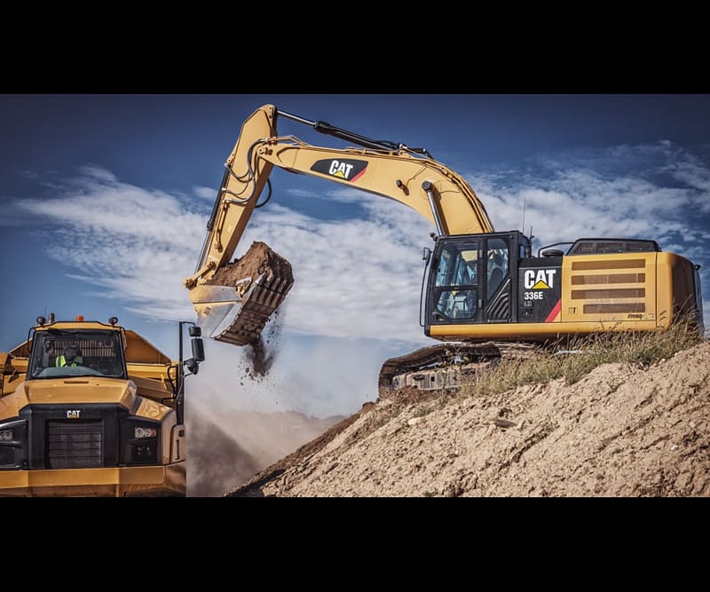 Caterpillar Inc. Excavator Heavy Machinery Bauma Hydraulics, excavator transparent background PNG clipart