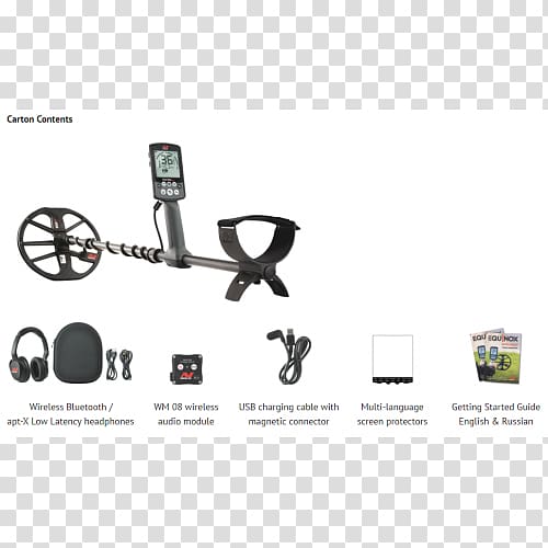 Metal Detectors Minelab Electronics Pty Ltd Equinox Sensor, metal detector transparent background PNG clipart