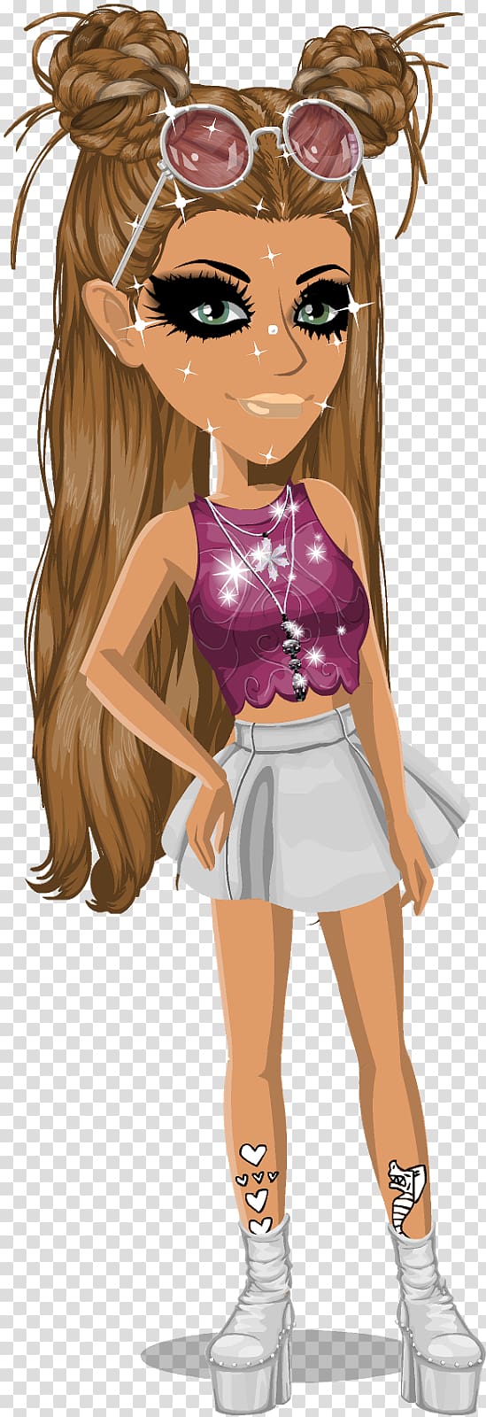 MovieStarPlanet Animation Hair Female, Vip Party transparent background PNG clipart
