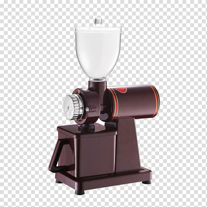 Coffee Machine Burr mill Meat grinder, Coffee transparent background PNG clipart