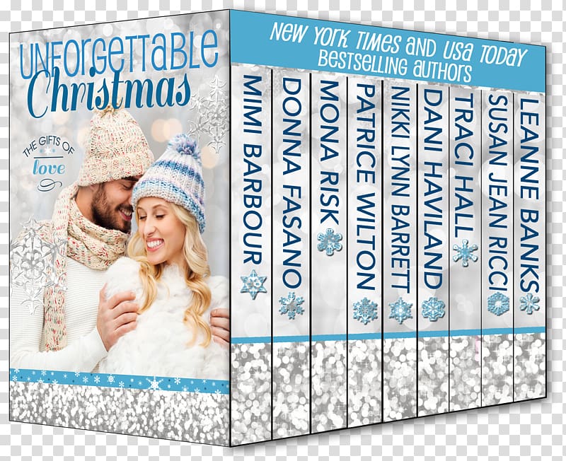 Unforgettable Christmas, Gifts of Love: The Unforgettables Book Bryn Mawr Short story Author, billbord transparent background PNG clipart