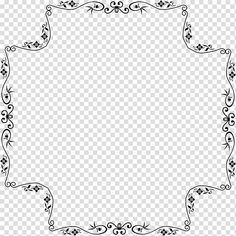 Borders and Frames Retro style , abstract border transparent background PNG clipart