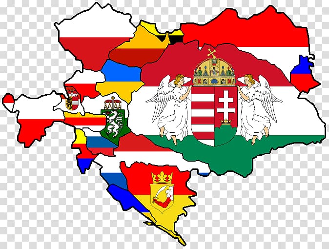 Austria-Hungary Austrian Empire First World War Flag of Hungary, european pattern transparent background PNG clipart