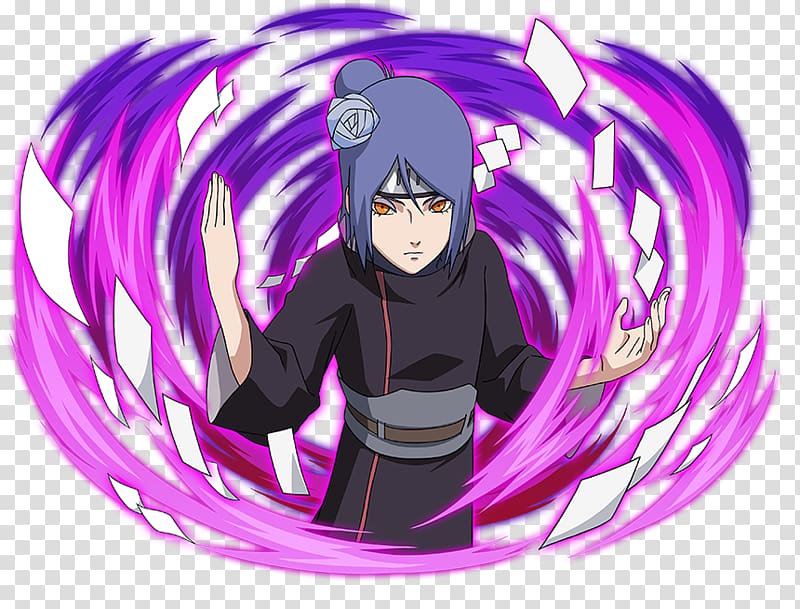 Konan Naruto: Ultimate Ninja Hiruzen Sarutobi Deidara Sasuke Uchiha, konan naruto transparent background PNG clipart