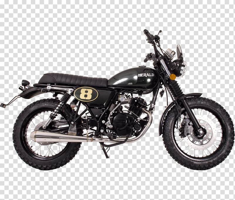 Scooter Motorcycle Car Herald Ducati Scrambler, scooter transparent background PNG clipart