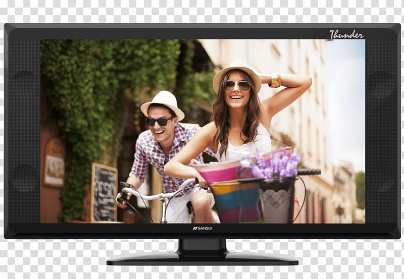 LED-backlit LCD Television set High-definition television 1080p, led tv transparent background PNG clipart