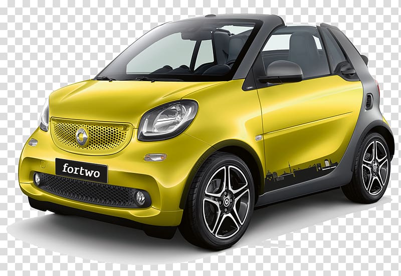 2017 smart fortwo electric drive Smart Forfour Car, car transparent background PNG clipart