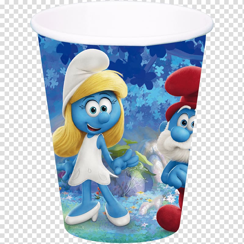 The Smurfs Smurfette Papa Smurf Les Schtroumpfs Mug, gargamel transparent background PNG clipart