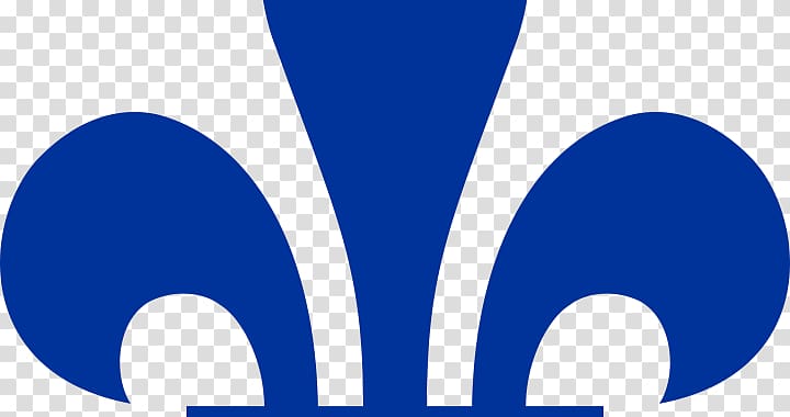 Quebec City Logo Fleur-de-lis Lily Flag of Quebec, piste de course de voitures transparent background PNG clipart