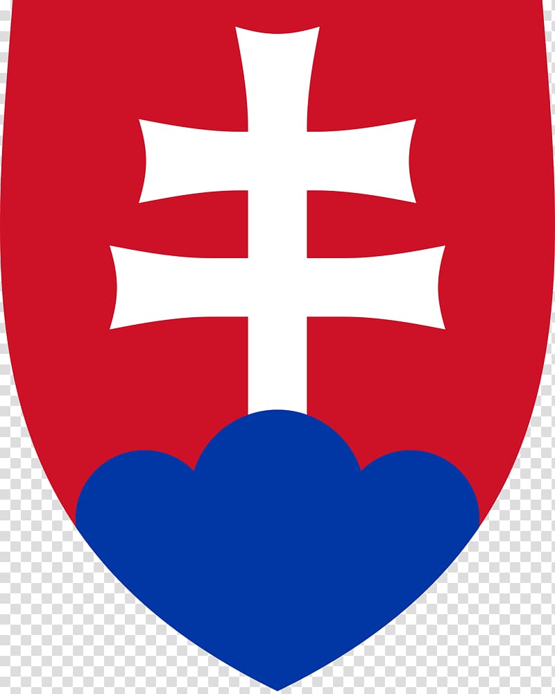 Coat of arms of Slovakia Crest Coat of arms of Hungary, red cross transparent background PNG clipart