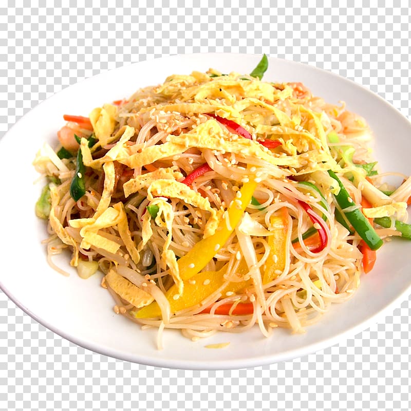 Singapore-style noodles Chow mein Fried noodles Chinese noodles Lo mein, PCR transparent background PNG clipart