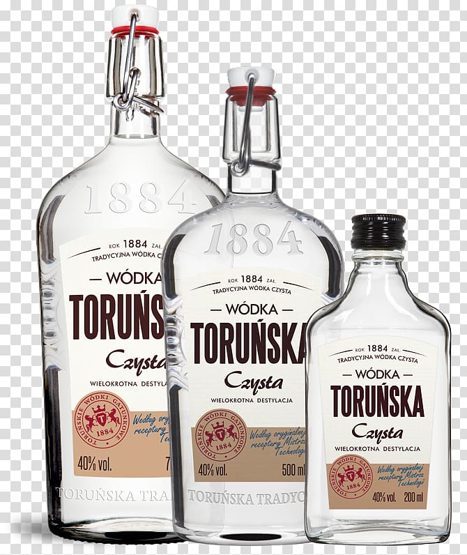 Liqueur Toruńskie Wódki Gatunkowe Vodka Czysta, Pomeranian Voivodeship Polska Wódka, vodka transparent background PNG clipart