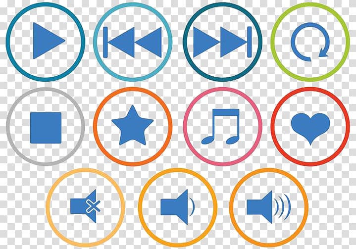 Computer keyboard Button Icon, Play button microphone button transparent background PNG clipart