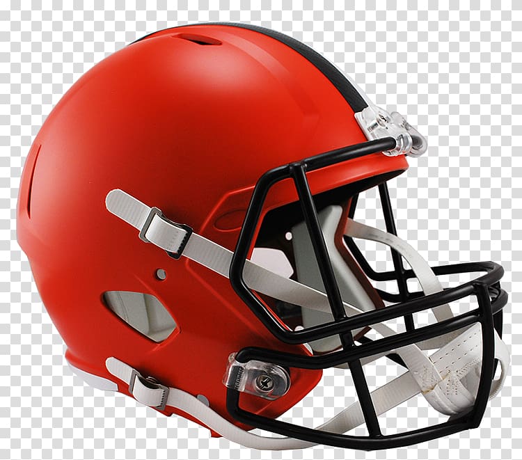 Cleveland Browns NFL American Football Helmets Riddell, NFL transparent background PNG clipart