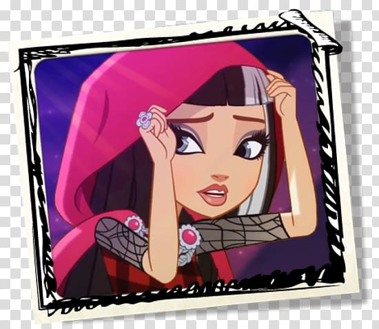 Ever After High Cherry Little Red Riding Hood Monster High, roommates who play games in the dormitory transparent background PNG clipart