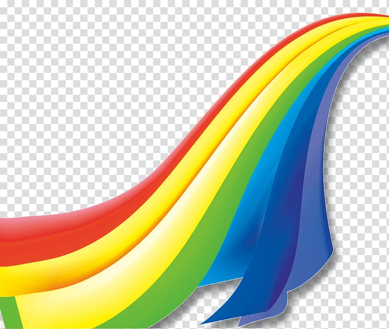 multicolored strap , Rainbow, Colored lines transparent background PNG clipart