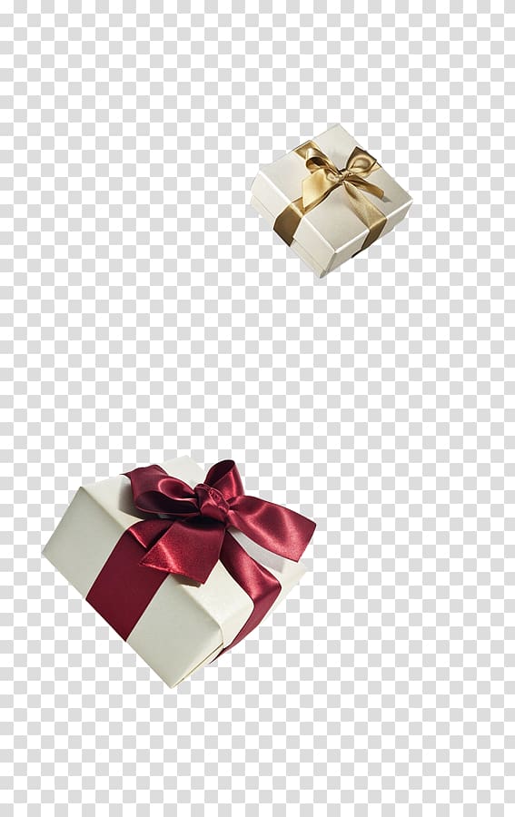 Gift Box Ribbon, Floating gifts transparent background PNG clipart