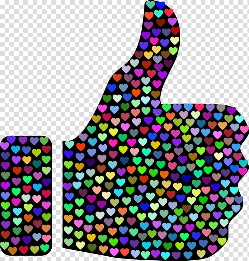 Thumb signal Heart , cursor transparent background PNG clipart